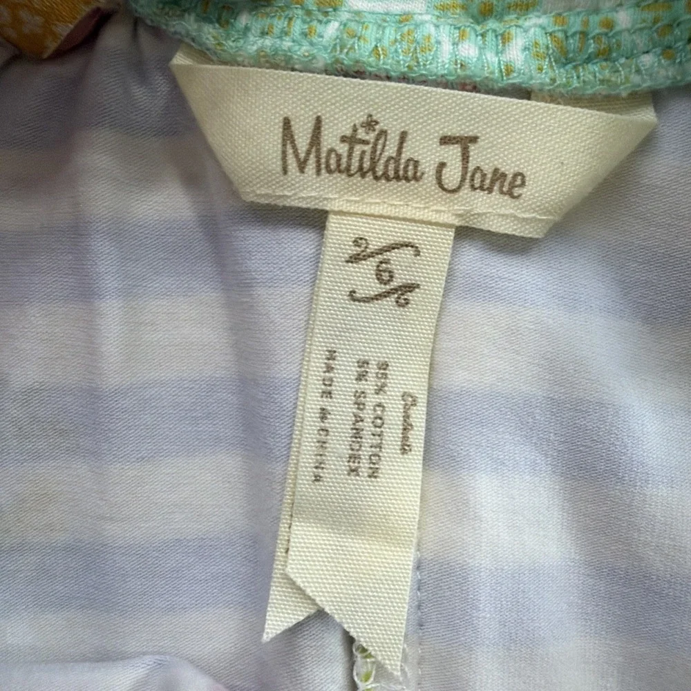 Matilda Jane Red Light Green Light Tunic The Adventure Begins Girls Size 6